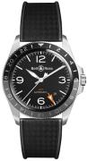 Bell & Ross Miesten kello BRV293-BL-ST-SRB Vintage Musta/Kumi