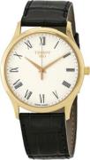 Tissot Miesten kello T926.410.16.013.00 T-Gold Valkoinen/Nahka Ø40 mm