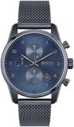 Hugo Boss Miesten kello 1513836 Skymaster Sininen/Teräs Ø44 mm