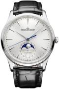 Jaeger LeCoultre Miesten kello 1368430 Master Ultra Thin Hopea/Nahka