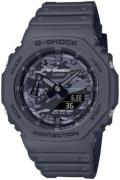 Casio Miesten kello GA-2100CA-8AER G-Shock Harmaa/Muovi Ø45.4 mm