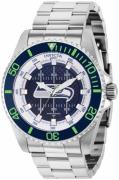 Invicta Naisten kello 36927 Nfl Sininen/Teräs Ø38 mm