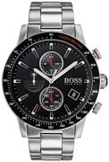 Hugo Boss Miesten kello 1513509 Rafale Musta/Teräs Ø45 mm