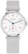 Nomos Glashütte N-564 Ahoi Valkoinen/Tekstiili Ø36.3 mm