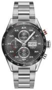 TAG Heuer Miesten kello CV2A1U.BA0738 Carrera Harmaa/Teräs Ø43 mm