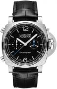 Panerai Miesten kello PAM01109 Luminor Musta/Nahka Ø44 mm