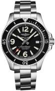 Breitling Miesten kello A17366021B1A1 Superocean Ii 42 Musta/Teräs