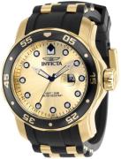 Invicta Miesten kello 39412 Pro Diver Kullattu/Kullansävytetty