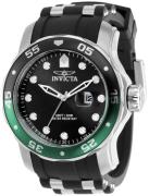 Invicta Miesten kello 39104 Pro Diver Musta/Teräs Ø48 mm