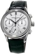 Frederique Constant Miesten kello FC-760MC4H6 Manufacture Hopea/Nahka