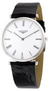 Longines Miesten kello L4.755.4.11.2 Grande Classique Valkoinen/Nahka