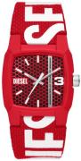 Diesel Miesten kello DZ2168 Cliffhanger Punainen/Kumi Ø36 mm