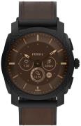 Fossil Miesten kello FTW7068 Gen 6 Hybrid Ruskea/Nahka Ø45 mm