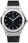 Hublot Miesten kello 565.NX.1171.LR Classic Fusion Musta/Nahka Ø38 mm