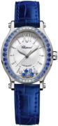 Chopard Naisten kello 275362-1003 Happy Sport Hopea/Nahka Ø29 mm