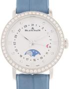 Blancpain Naisten kello 6106-4628-95A Villeret Valkoinen/Nahka Ø29.2