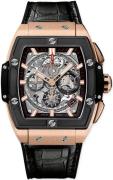 Hublot Miesten kello 641.OM.0183.LR Big Bang 42Mm Musta/Kumi