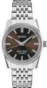 Seiko Miesten kello SPB285J1 King Ruskea/Teräs Ø37 mm