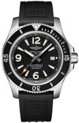 Breitling Miesten kello A17367D71B1S1 Superocean 44 Musta/Kumi Ø44 mm