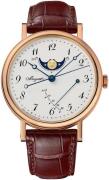 Breguet Miesten kello 7787BR-29-9V6 Classique Hopea/Nahka Ø39 mm