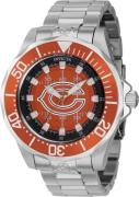 Invicta Miesten kello 42125 NFL Oranssi/Teräs Ø47 mm