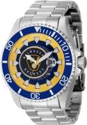 Invicta Miesten kello 43469 MLB Sininen/Teräs Ø47 mm