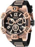 Invicta Miesten kello 40443 Jason Taylor Musta/Teräs Ø52 mm