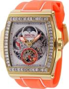 Invicta Miesten kello 43428 S1 Rally Hopea/Teräs Ø51.3 mm