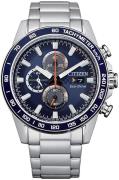 Citizen Miesten kello CA0781-84L Chrono Racing Sininen/Teräs Ø44 mm