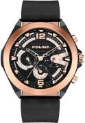 Police Miesten kello PEWJF2108740 Zenith Ruskea/Nahka Ø48 mm