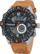 Timberland Miesten kello TDWGD2103202 Durham Musta/Nahka Ø48 mm