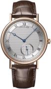 Breguet Miesten kello 7147BR-12-9WU Classique Hopea/Nahka Ø40 mm