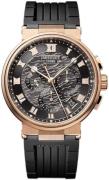 Breguet Miesten kello 5527BR-G3-5WV Marine Harmaa/Kumi Ø42.3 mm