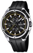 Festina Miesten kello F16882-7 Sport Musta/Kumi Ø47 mm