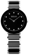 Bering Naisten kello 11429-742 Ceramic Musta/Teräs Ø29 mm