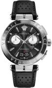 Versace Miesten kello VE1D00719 Aion Musta/Nahka Ø45 mm