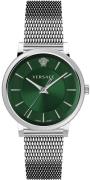 Versace Miesten kello VE5A00620 V Circle Vihreä/Teräs Ø42 mm