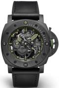 Panerai Miesten kello PAM01283 Submersible Luurankokello/Nahka Ø47 mm