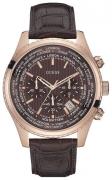 Guess Miesten kello W0500G3 Pursuit Ruskea/Nahka Ø46 mm