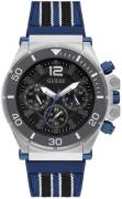 Guess Miesten kello GW0415G2 Pilot Musta/Kumi Ø50 mm