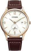 Citizen Miesten kello BV1116-12A Elegance Valkoinen/Nahka Ø40 mm