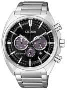 Citizen Miesten kello CA4280-53E Chrono Musta/Teräs Ø44 mm