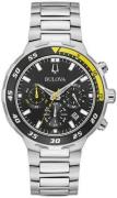 Bulova Miesten kello 98B378 Sport Musta/Teräs Ø43 mm