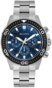 Bulova Miesten kello 98A247 Classic Sininen/Teräs Ø42 mm