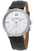 Baume & Mercier Miesten kello M0A10218 Classima Hopea/Nahka Ø40