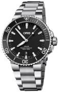 Oris Miesten kello 01 733 7730 4154-07 8 24 05PEB Diving Musta/Teräs