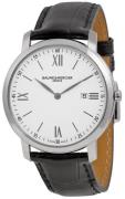 Baume & Mercier Miesten kello MOA10097 CLASSIMA Hopea/Nahka Ø39