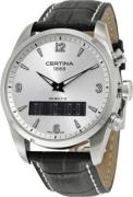 Certina Miesten kello C020.419.16.037.00 DS Multi-8 Hopea/Nahka Ø42