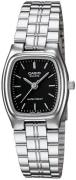 Casio Naisten kello LTP-1169D-1ARDF Classic Musta/Teräs 25x33 mm