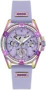 Guess Naisten kello GW0536L4 Multifunction Violetti/Teräs Ø40 mm